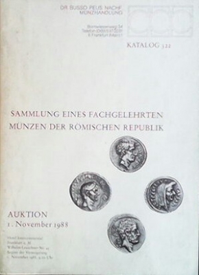 Katalog 332. Auktion 1. November 1988 - --------------