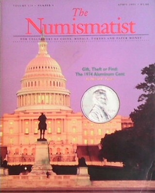 The numismatist. Vol. 114 / april 2001 - Колектив