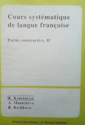 Cours systematique de langue française. Partie constructive 2