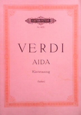 G. Verdi. Aida Klavierauszug